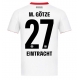 Eintracht Frankfurt Mario Gotze #27 Gostujuci Dres 2025-26 Kratak Rukav Eintracht Frankfurt Mario Gotze #27 Gostujuci Dres 2025-26 Kratak Rukav